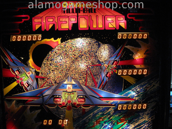 (image for) Firepower Pinball by Williams 1980