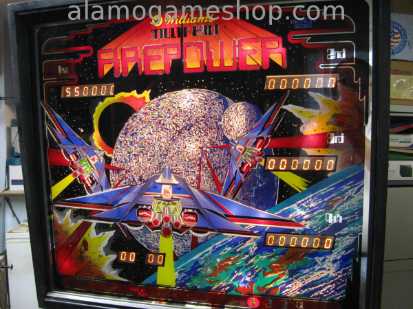 (image for) Firepower Pinball by Williams 1980