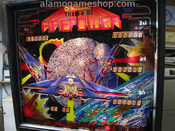(image for) Firepower Pinball by Williams 1980