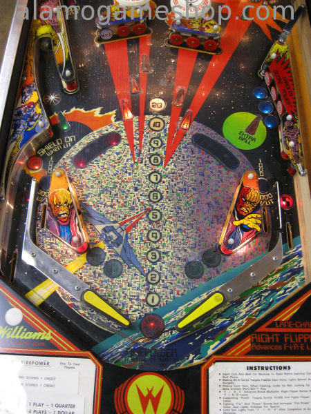 (image for) Firepower Pinball by Williams 1980