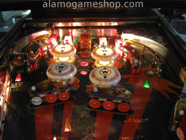 (image for) Firepower Pinball by Williams 1980