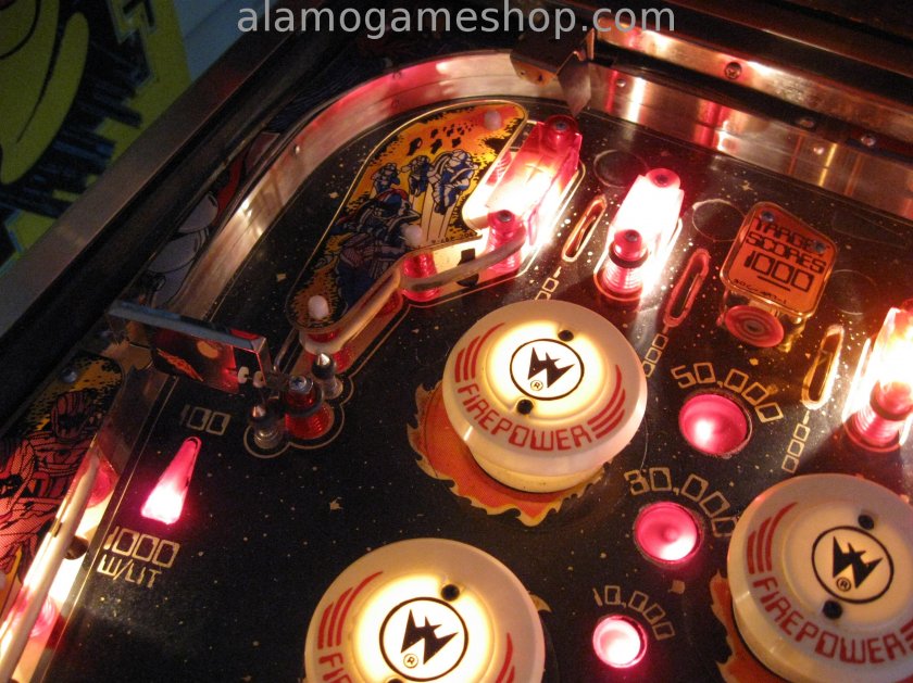 Firepower Pinball by Williams 1980 - Click Image to Close