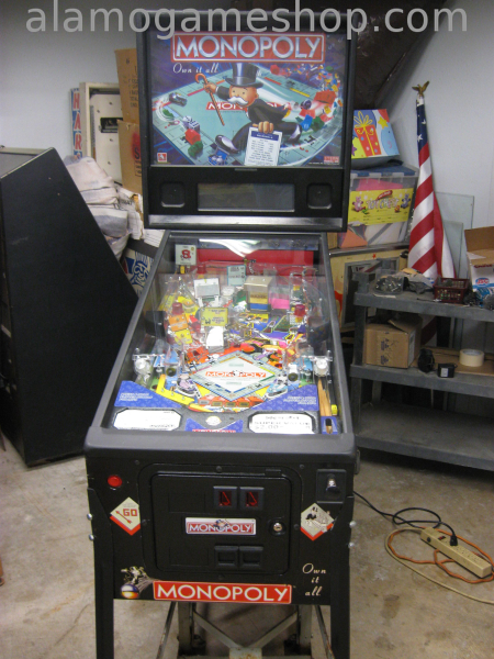 (image for) Monopoly pinball by Stern 2001