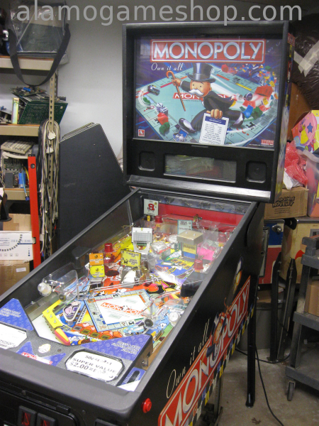 (image for) Monopoly pinball by Stern 2001