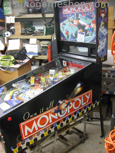 (image for) Monopoly pinball by Stern 2001