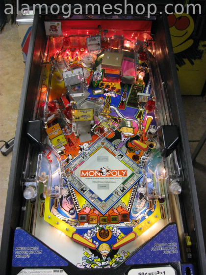 (image for) Monopoly pinball by Stern 2001