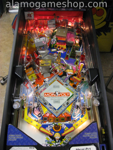 (image for) Monopoly pinball by Stern 2001