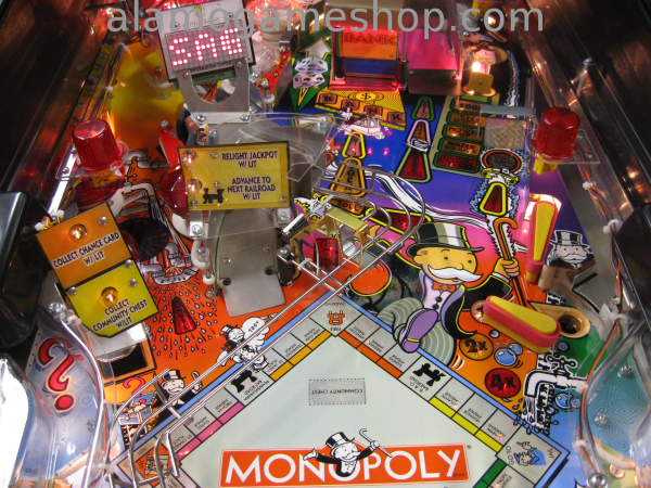 (image for) Monopoly pinball by Stern 2001