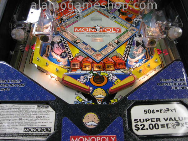 (image for) Monopoly pinball by Stern 2001