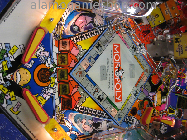 (image for) Monopoly pinball by Stern 2001