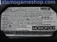 (image for) Monopoly pinball by Stern 2001