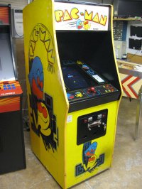 (image for) Pac-Man video game by Midway 1981