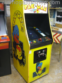 (image for) Pac-Man video game by Midway 1981