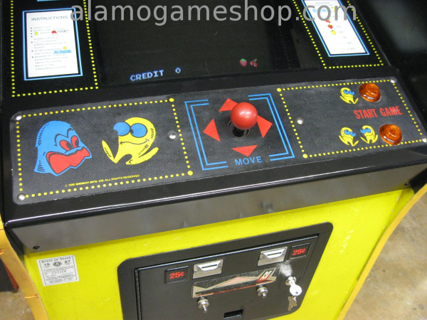 (image for) Pac-Man video game by Midway 1981