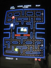 (image for) Pac-Man video game by Midway 1981