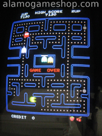 (image for) Pac-Man video game by Midway 1981