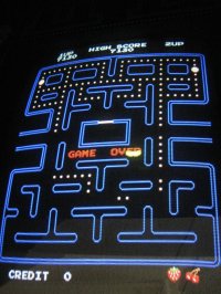 (image for) Pac-Man video game by Midway 1981