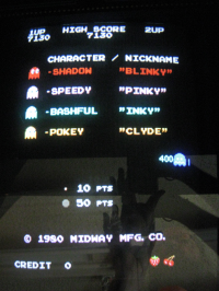 Pac-Man video game by Midway 1981