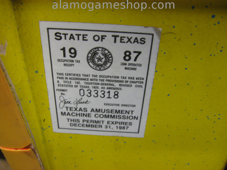 (image for) Pac-Man video game by Midway 1981