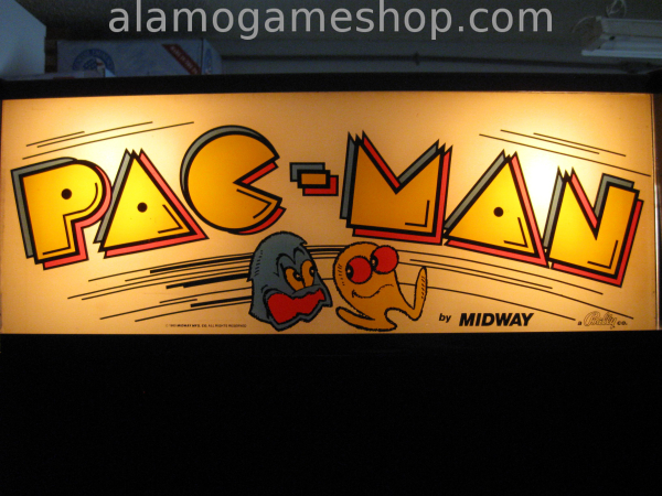 (image for) Pac-Man video game by Midway 1981 - Click Image to Close