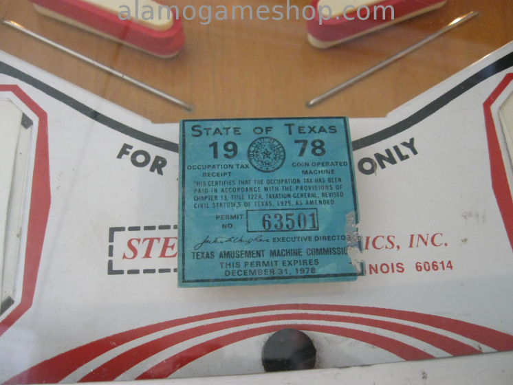(image for) Pinball by Stern EM 1977