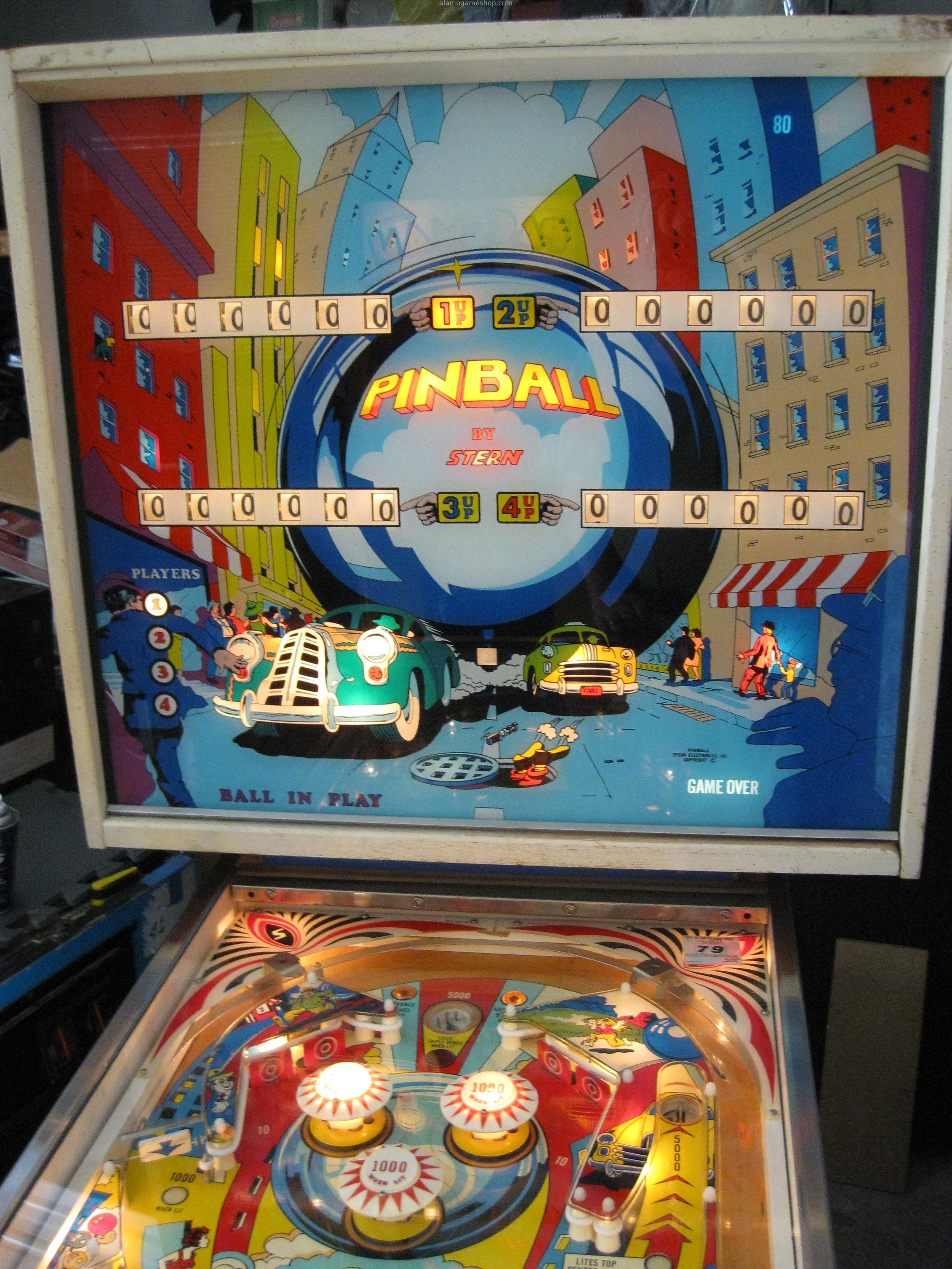 (image for) Pinball by Stern EM 1977