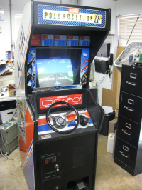 Pole Position II Video Driving Game from