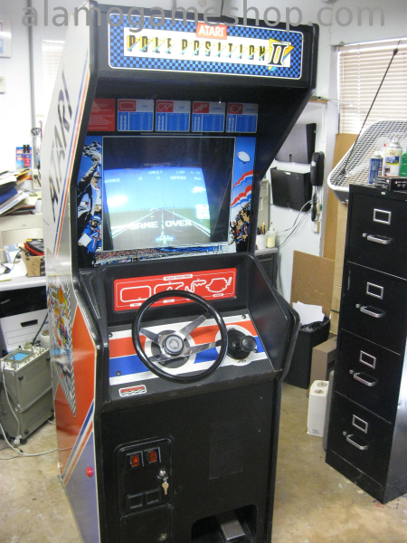 (image for) Pole Position II Video Driving Game from