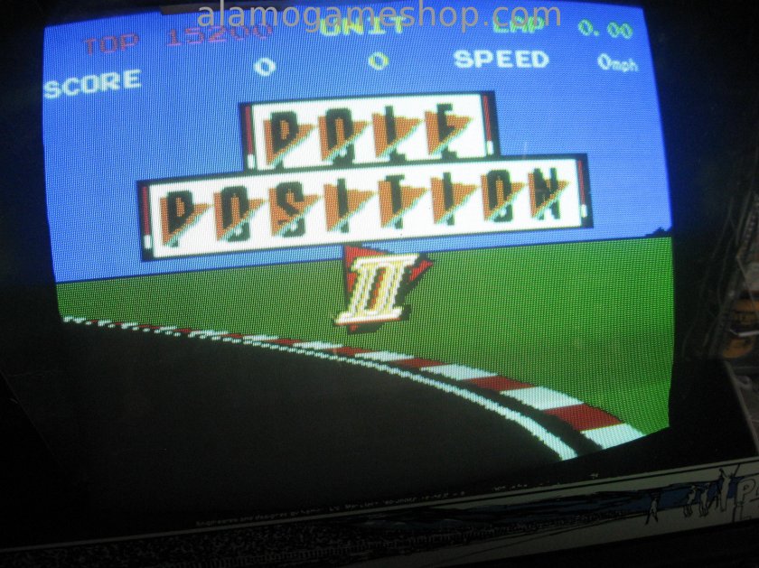 Pole Position II Video Driving Game from - Click Image to Close