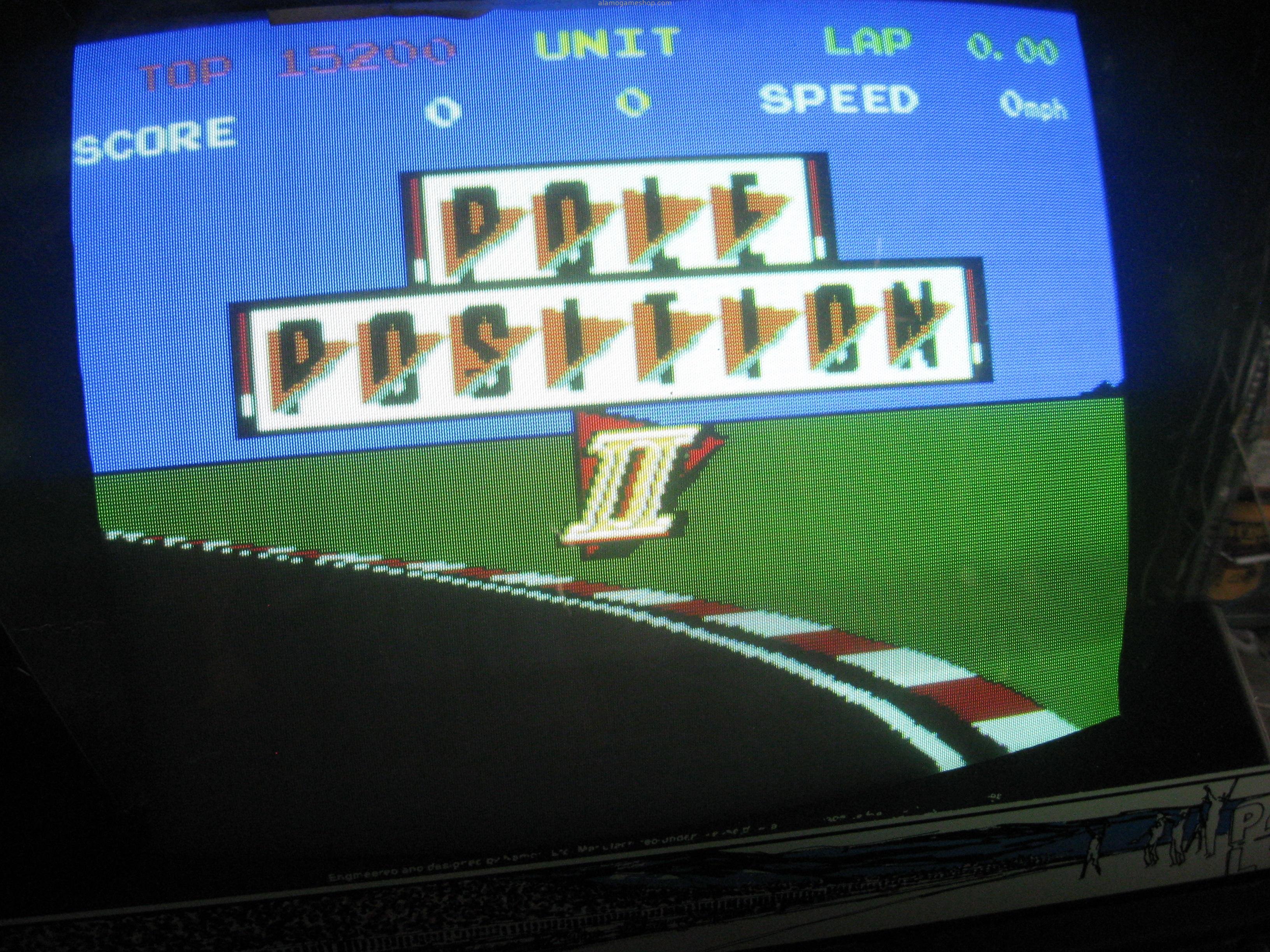 (image for) Pole Position II Video Driving Game from