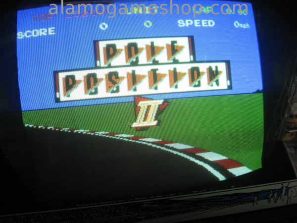(image for) Pole Position II Video Driving Game from - Click Image to Close