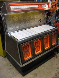 (image for) Rowe Jukebox model TI-1 made circa 1970