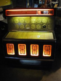 (image for) Rowe Jukebox model TI-1 made circa 1970