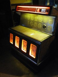 (image for) Rowe Jukebox model TI-1 made circa 1970