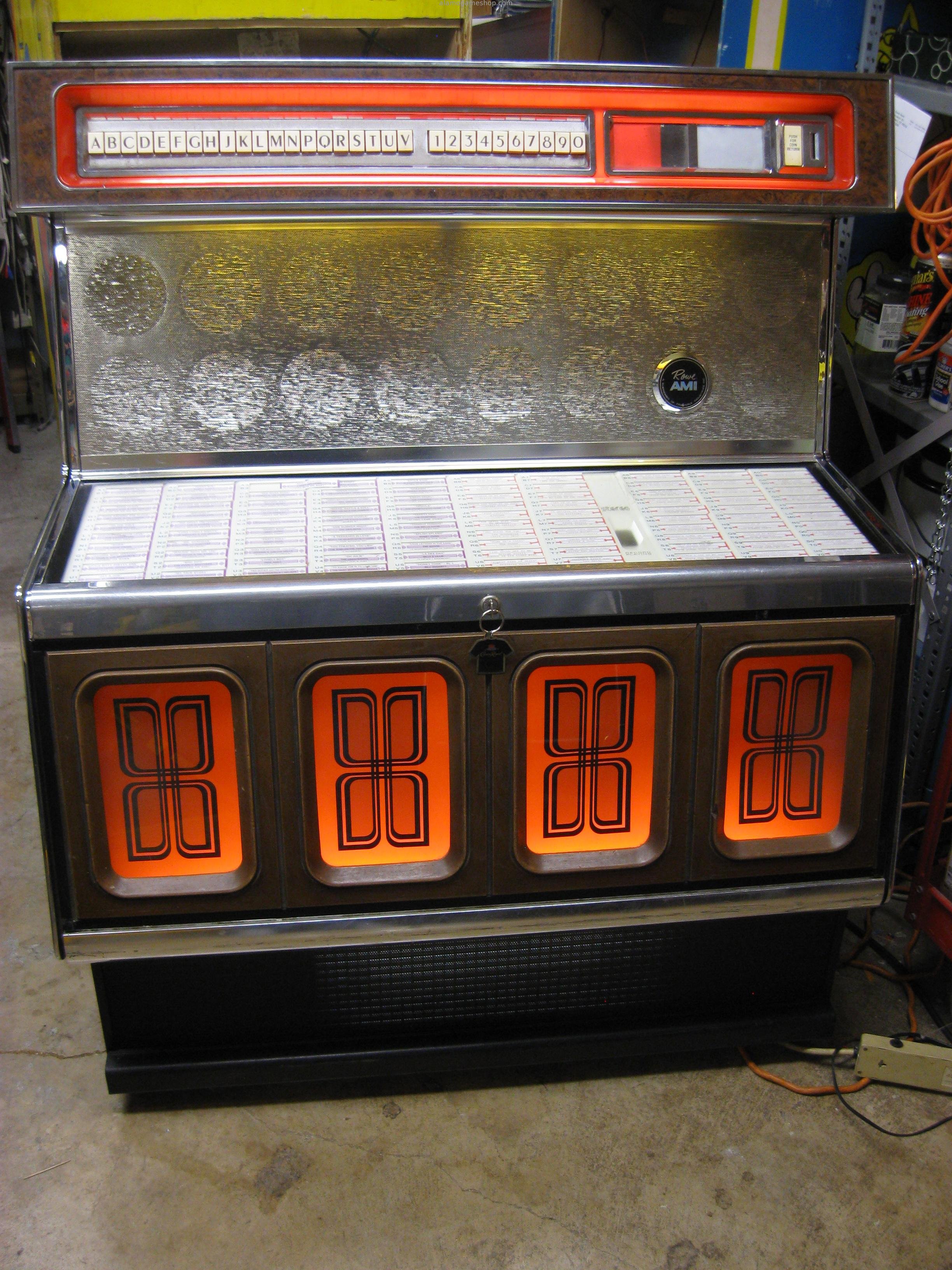 (image for) Rowe Jukebox model TI-1 made circa 1970