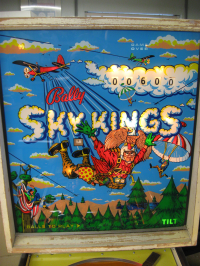 Sky Kings EM pinball by Bally 1973
