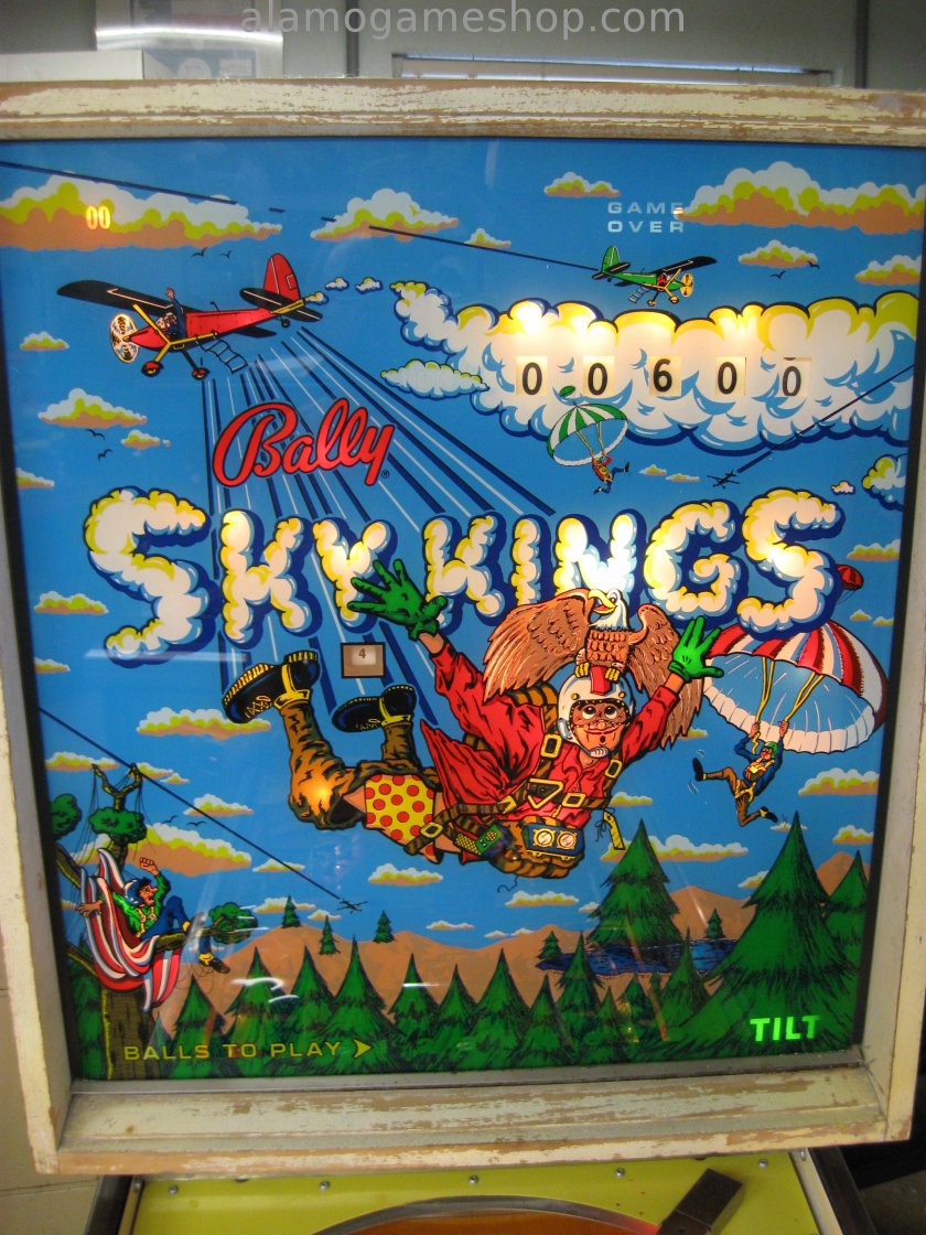 Sky Kings EM pinball by Bally 1973 - Click Image to Close