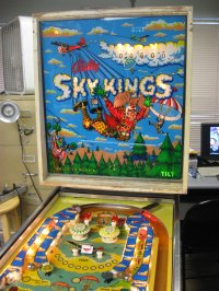 (image for) Sky Kings EM pinball by Bally 1973