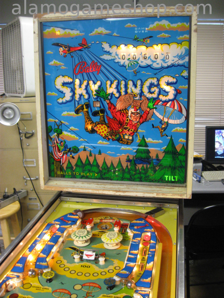 (image for) Sky Kings EM pinball by Bally 1973