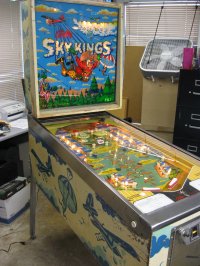 (image for) Sky Kings EM pinball by Bally 1973