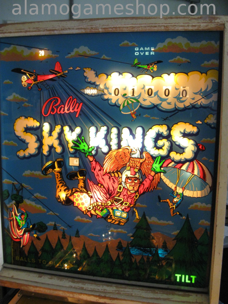 (image for) Sky Kings EM pinball by Bally 1973