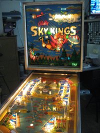 (image for) Sky Kings EM pinball by Bally 1973