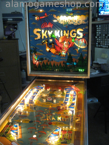 (image for) Sky Kings EM pinball by Bally 1973