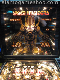 (image for) Space Invaders pinball by Bally 1980