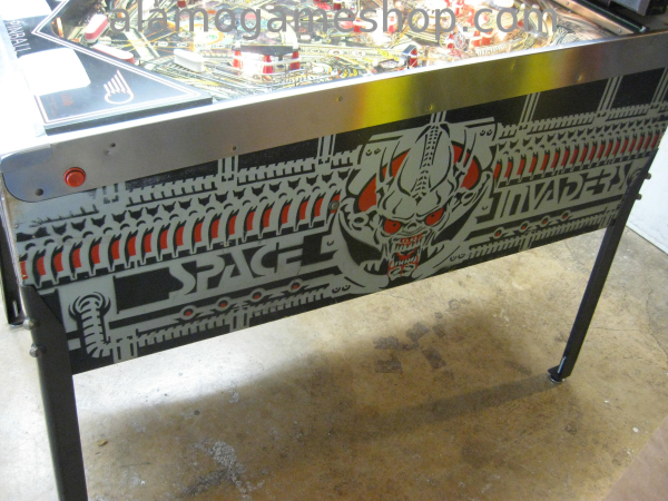 (image for) Space Invaders pinball by Bally 1980