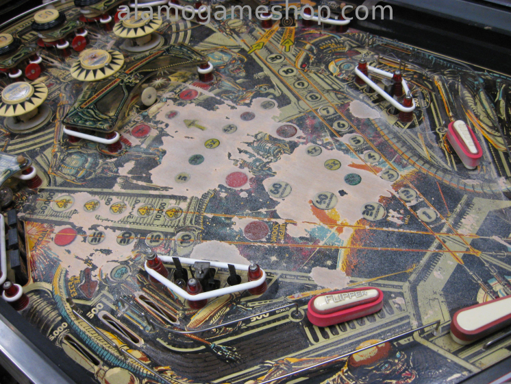 (image for) Space Invaders pinball by Bally 1980