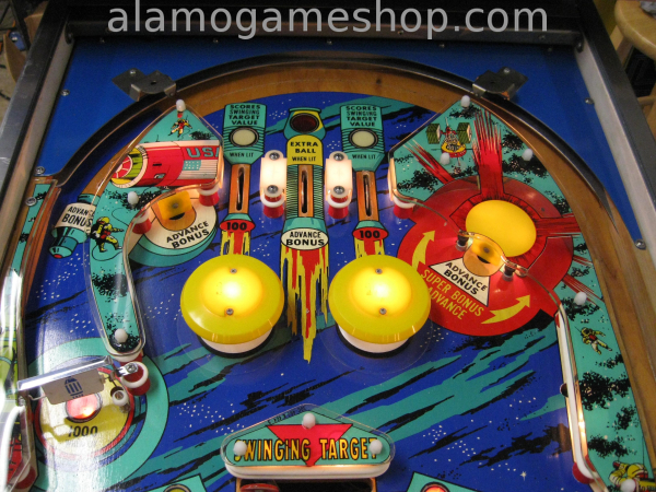 (image for) Space Odyssey pinball by Williams 1976