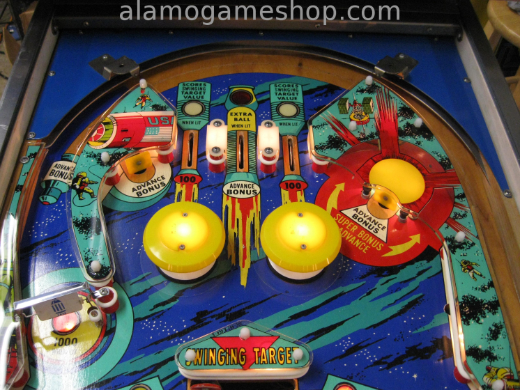 (image for) Space Odyssey pinball by Williams 1976
