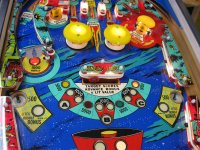 (image for) Space Odyssey pinball by Williams 1976