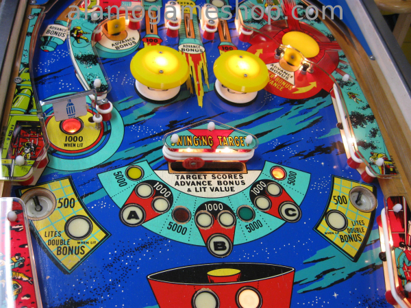 (image for) Space Odyssey pinball by Williams 1976